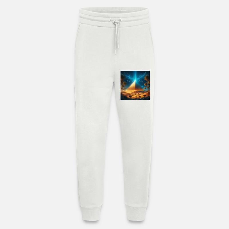 Pyramid 8 - Jogging Pants - made by SPREAD  - OFF WHITE