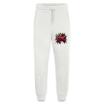 König Graffiti-Krone - Jogginghose - made by SPREAD - OFF WHITE - Vorne