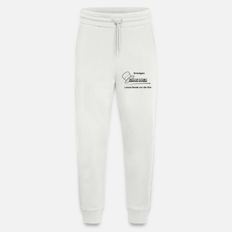 Bräutigam Game Over - Jogginghose - made by SPREAD - OFF WHITE