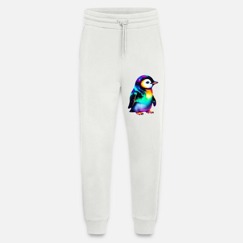 Pingouin - Pantalon de jogging bio décontracté fabriqué en UE - OFF WHITE