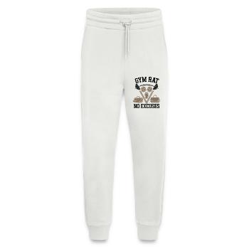 Gym Pumpcover motivation gym wear - Jogging Pants - made by SPREAD  - OFF WHITE - Front