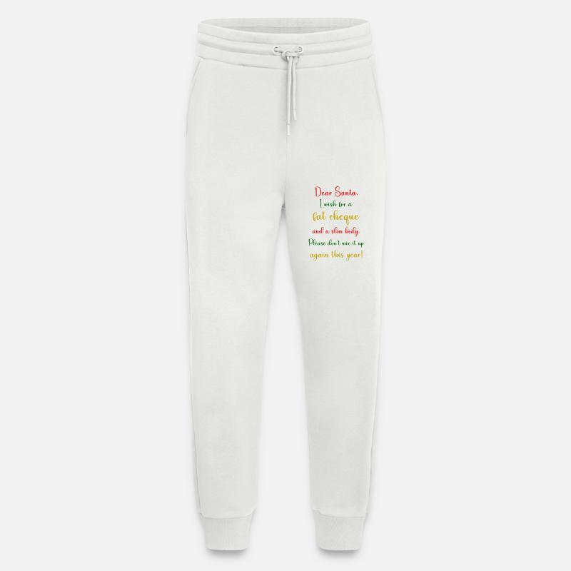 Dear Santa - Jogginghose - made by SPREAD - OFF WHITE