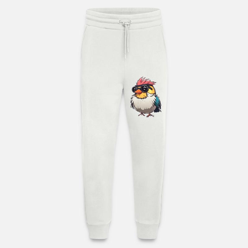 Bunte Techno-Vogel-Illustration - Jogginghose - made by SPREAD - OFF WHITE