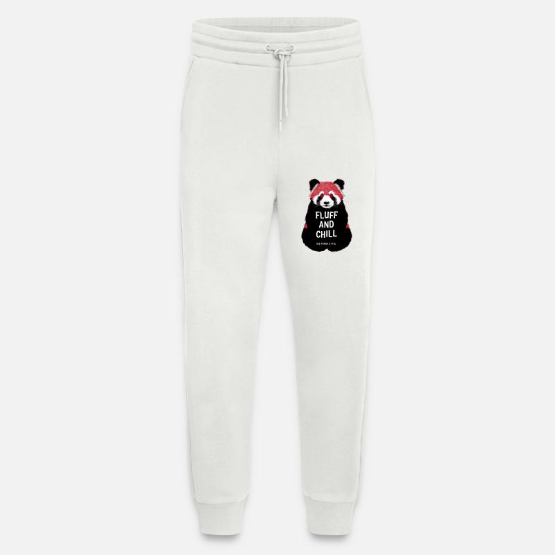 Fluff and Chill – Red Panda Style - Jogginghose - made by SPREAD - OFF WHITE