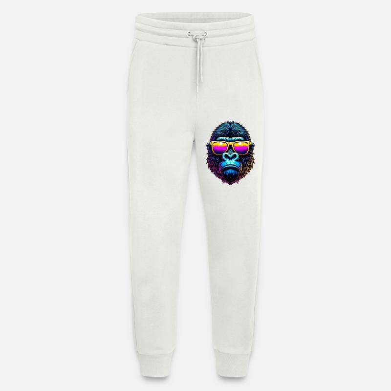 Gorilla - Jogginghose - made by SPREAD - OFF WHITE