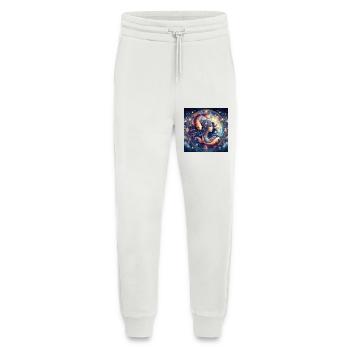 PISCES \ Zodiac Signs - Jogging Pants - made by SPREAD  - OFF WHITE - Front
