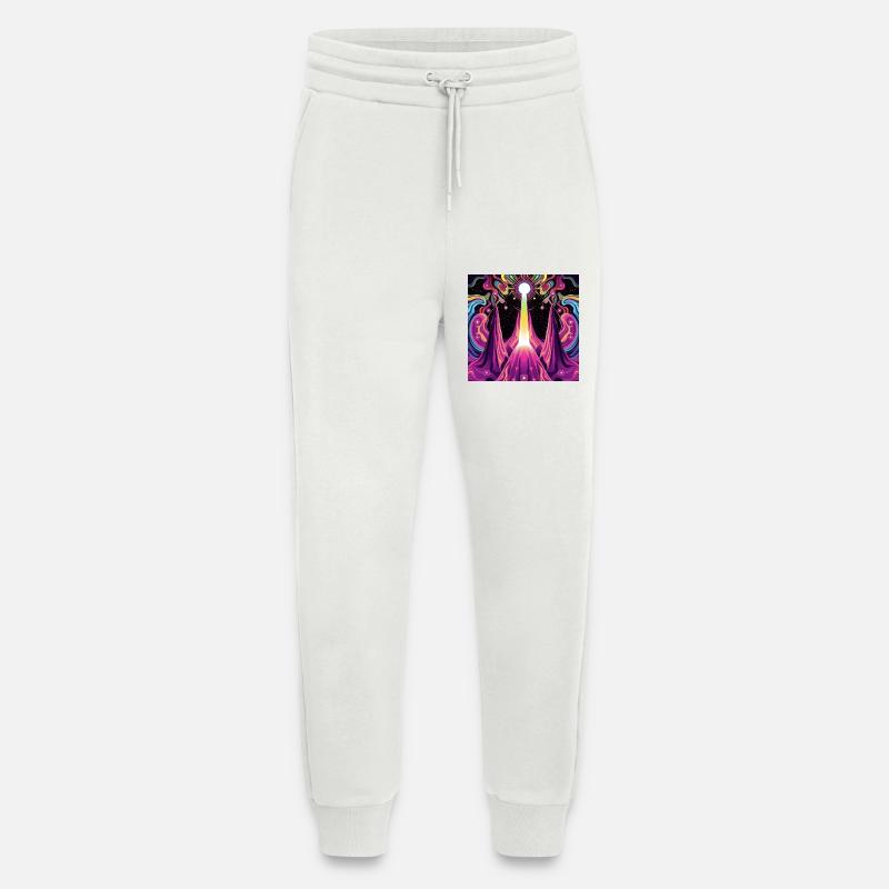 Psychedelic - Jogging Pants - made by SPREAD  - OFF WHITE