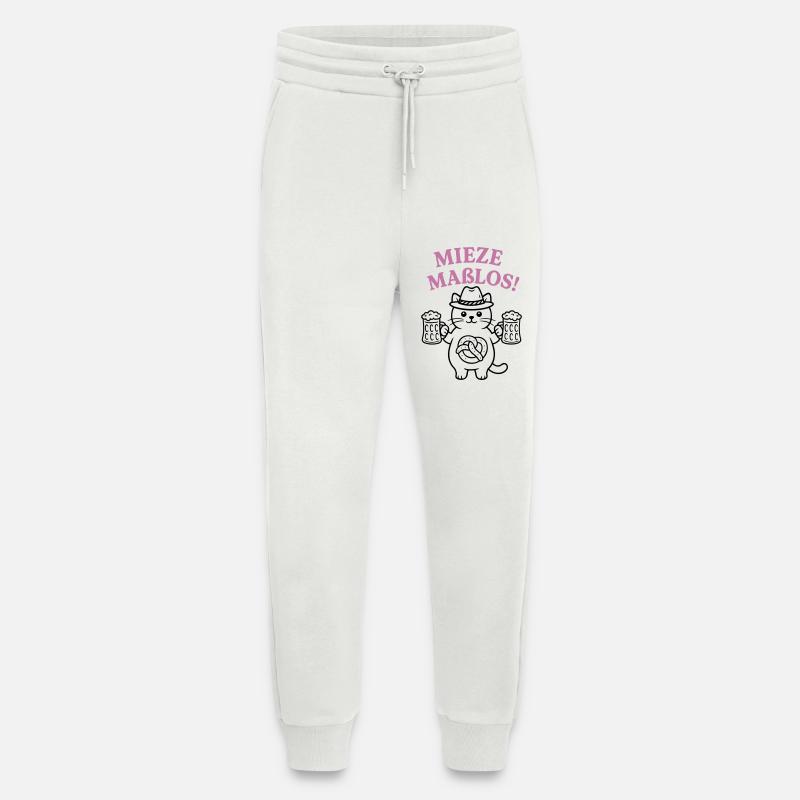 Mieze maßlos! - Bayerisches Partyshirt - Jogginghose - made by SPREAD - OFF WHITE