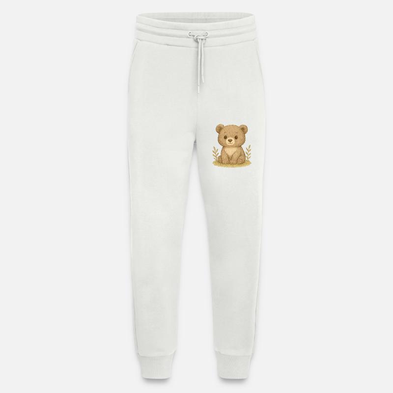 Nordischer Wald - Braunbär - Jogginghose - made by SPREAD - OFF WHITE