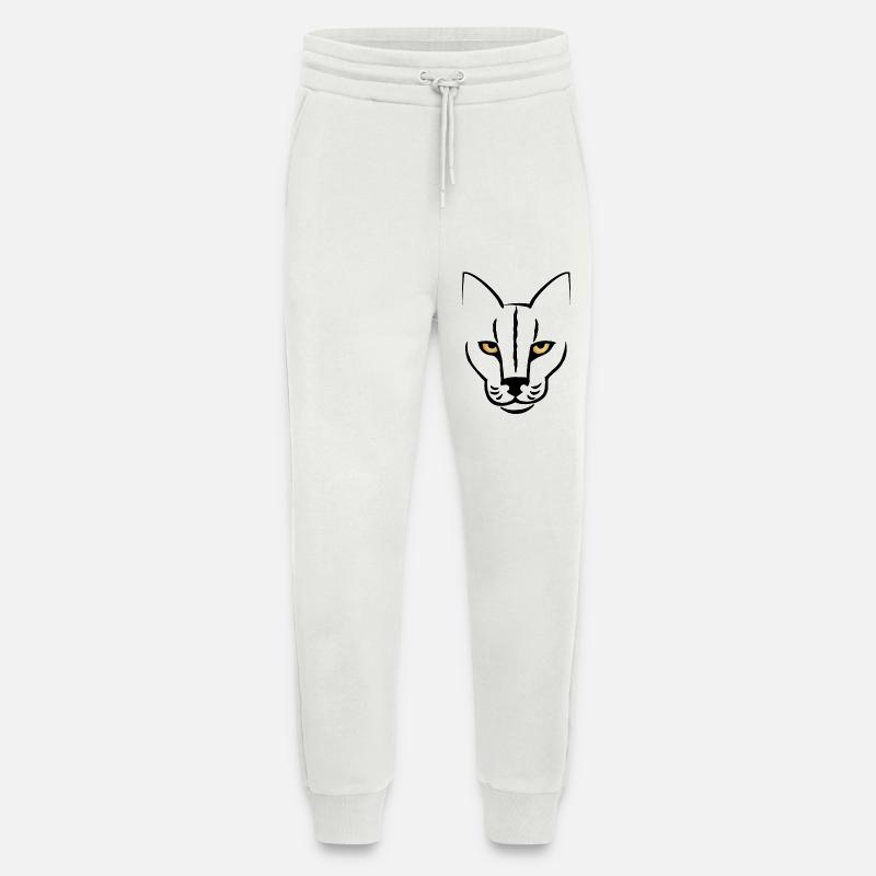 Der Blick der Katze - Jogginghose - made by SPREAD - OFF WHITE