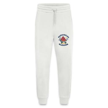 Wassermelonen-Krieger – Mutiges Schnittdesign - Jogginghose - made by SPREAD - OFF WHITE - Vorne