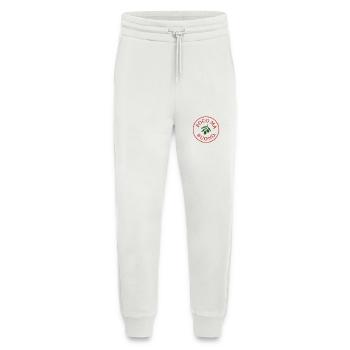 Vitales Olivenblatt Design - Jogginghose - made by SPREAD - OFF WHITE - Vorne