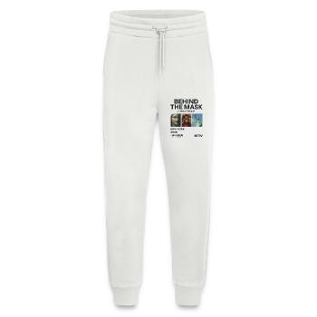 Behind the Mask: New York 2028 - Jogging Pants - made by SPREAD  - OFF WHITE - Front