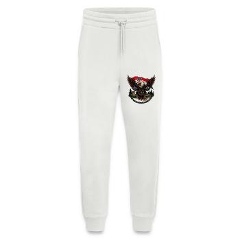 Croatian Imperial Crusader Eagle - Jogging Pants - made by SPREAD  - OFF WHITE - Front