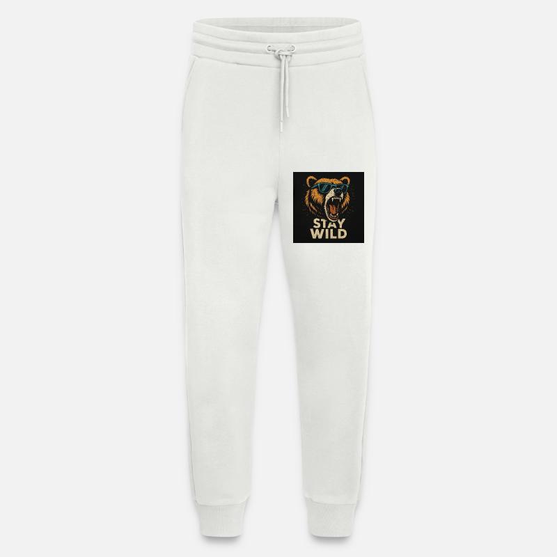 Stay Wild - Jogginghose - made by SPREAD - OFF WHITE