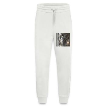 Faceted Body Sculpture - Jogging Pants - made by SPREAD  - OFF WHITE - Front