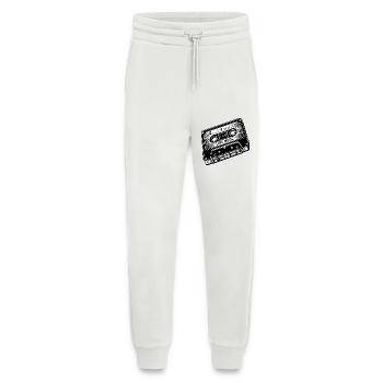 Kassette mit Love Music Schriftzug - Jogginghose - made by SPREAD - OFF WHITE - Vorne