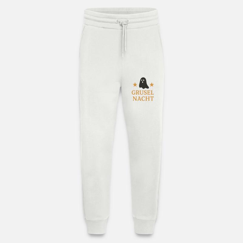 Spukhaftes Halloween Motiv Design - Jogginghose - made by SPREAD - OFF WHITE