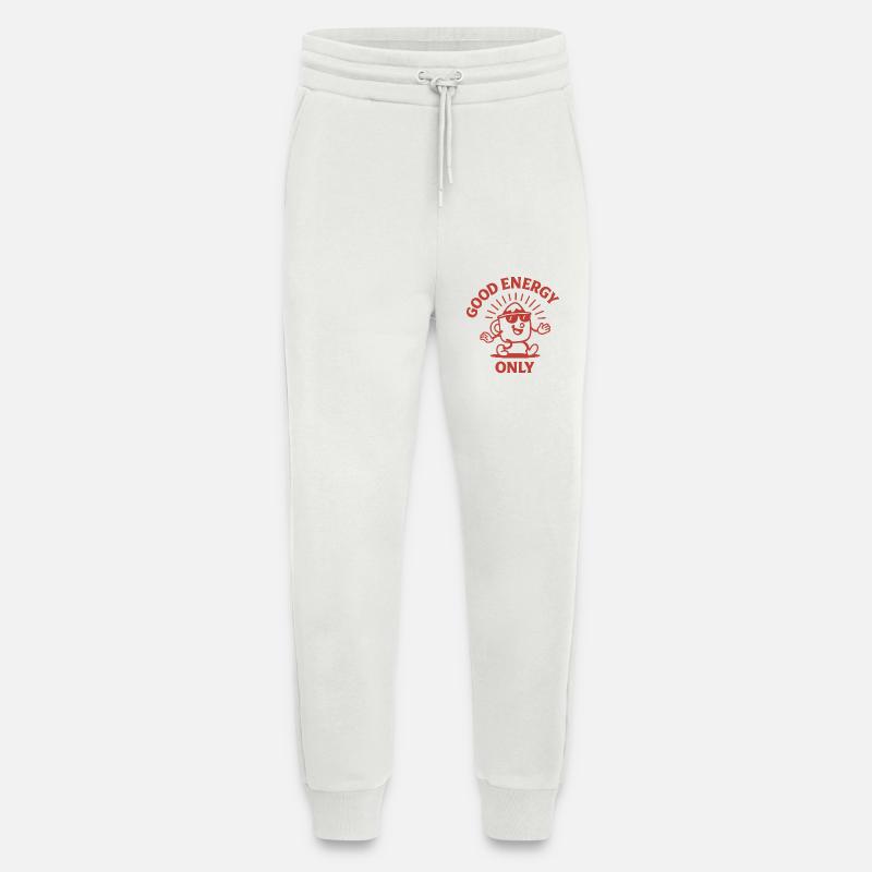Good Energy Only - Jogginghose - made by SPREAD - OFF WHITE
