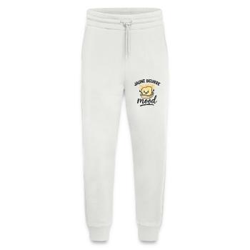 GELBE BUTTER STIMMUNG - Jogginghose - made by SPREAD - OFF WHITE - Vorne