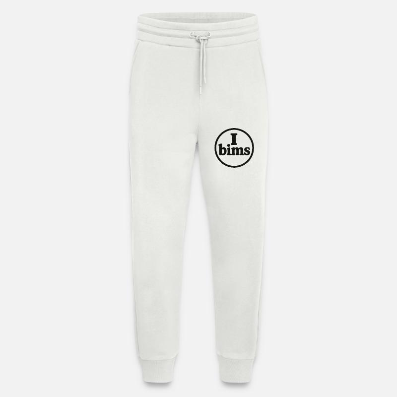 I_bims - Jogging Pants - made by SPREAD  - OFF WHITE
