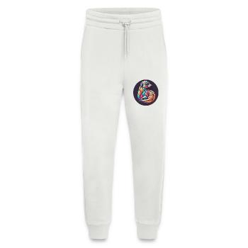Geometric colorful meerkat - Jogging Pants - made by SPREAD  - OFF WHITE - Front