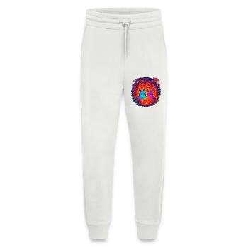 Neon Monster in Liebe - Jogginghose - made by SPREAD - OFF WHITE - Vorne