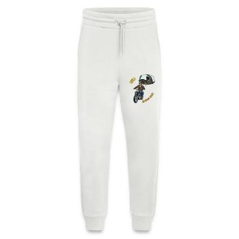 I live in airplane mode - Jogging Pants - made by SPREAD  - OFF WHITE - Front