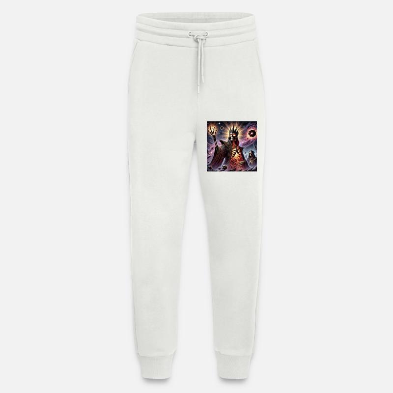 Dark Cosmic Necromancer - Jogging Pants - made by SPREAD  - OFF WHITE