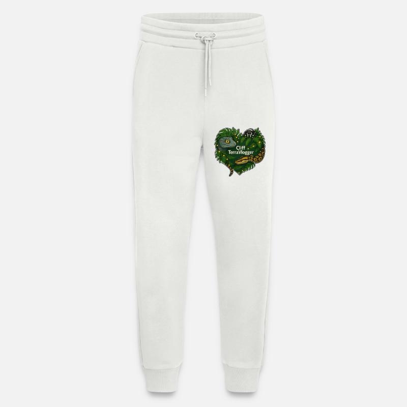 Cliff TerraVlogger Dschungel Herz - Jogginghose - made by SPREAD - OFF WHITE
