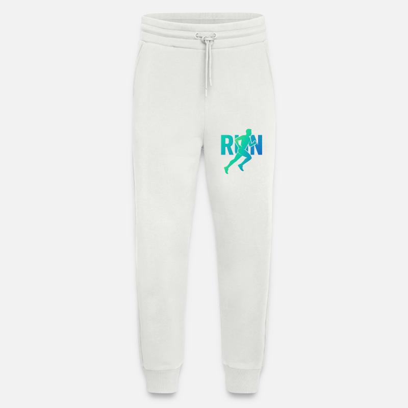 Dynamic Runner RUN - Jogging Pants - made by SPREAD  - OFF WHITE