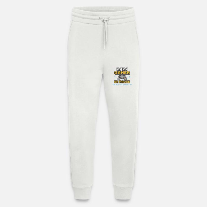Gamer Dad in der Pause - Jogginghose - made by SPREAD - OFF WHITE