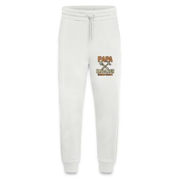 DAD HANDYMAN LIVING LEGEND - Jogging Pants - made by SPREAD  - OFF WHITE - Front