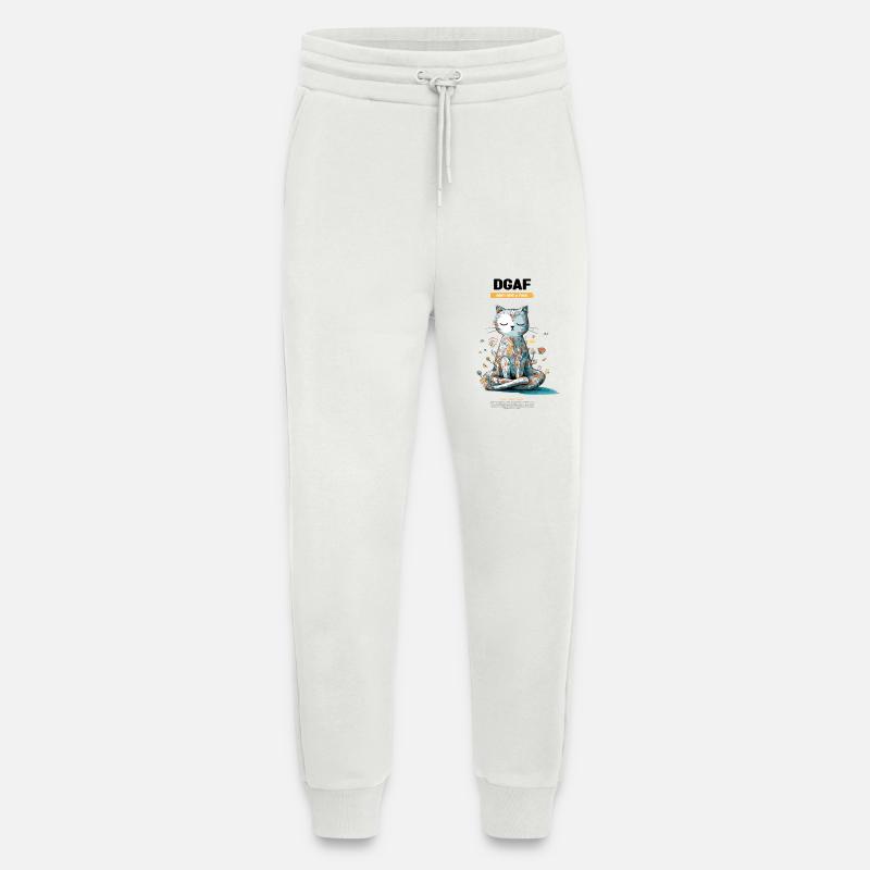 La DGAF - Pantalon de jogging bio décontracté fabriqué en UE - OFF WHITE