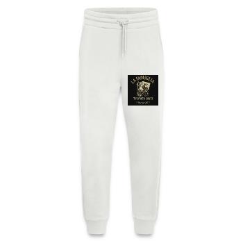Cercle Intérieur de La Famiglia - Pantalon de jogging bio décontracté fabriqué en UE - OFF WHITE - Devant