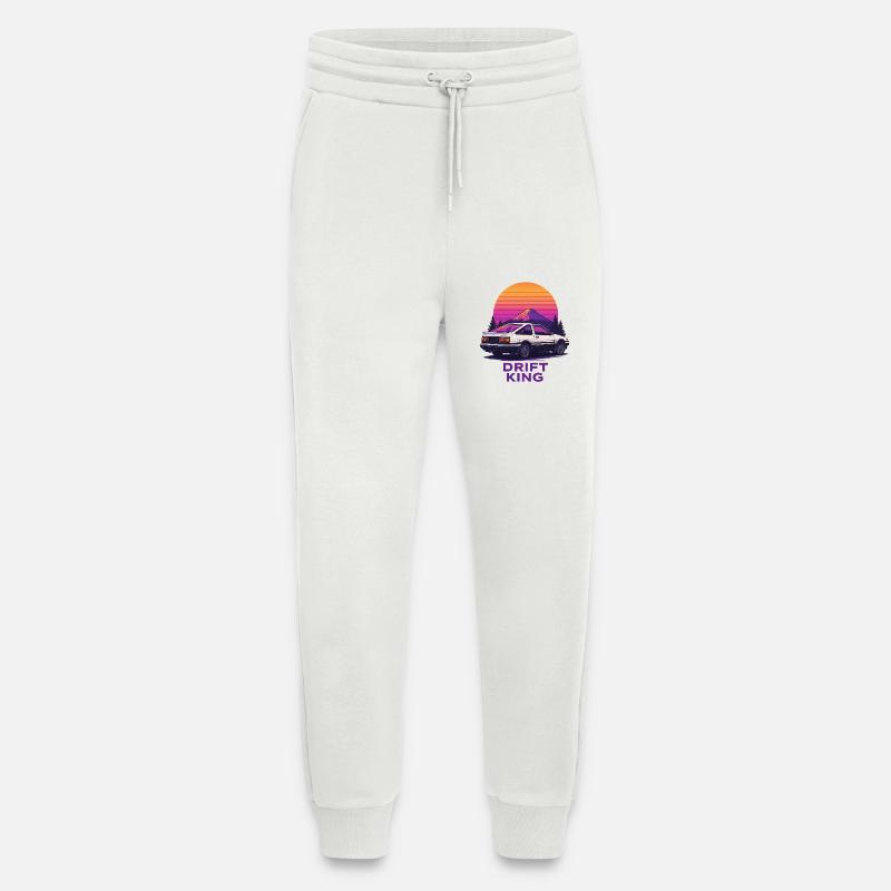 Drift King Sunset Mountain - Jogging Pants - made by SPREAD  - OFF WHITE