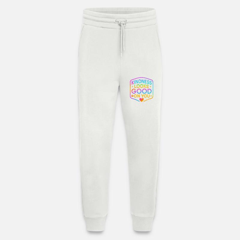 Kindness Neon steht dir gut - Jogginghose - made by SPREAD - OFF WHITE