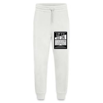 Let it go. Move on. - Jogging Pants - made by SPREAD  - OFF WHITE - Front
