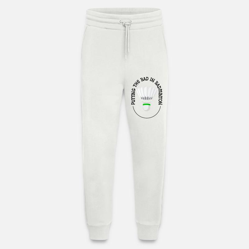 Das Schlechte ins Badminton bringen - Jogginghose - made by SPREAD - OFF WHITE