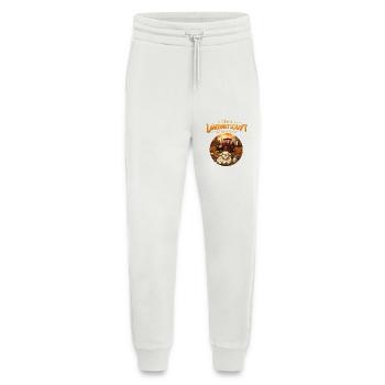 Without agriculture everything is stupid, tractor design - Jogging Pants - made by SPREAD  - OFF WHITE - Front