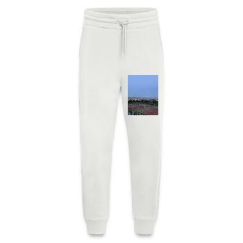 Panorama tennis facility over the city - Jogging Pants - made by SPREAD  - OFF WHITE - Front