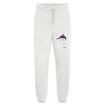 No big deal man - ironic - Jogging Pants - made by SPREAD  - OFF WHITE - Front