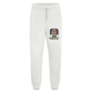 Screen Focus Cartoon - Jogging Pants - made by SPREAD  - OFF WHITE - Front