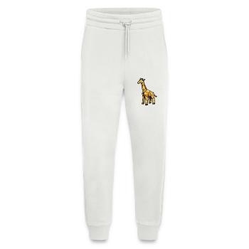 Golden Geometry Giraffe - Jogging Pants - made by SPREAD  - OFF WHITE - Front