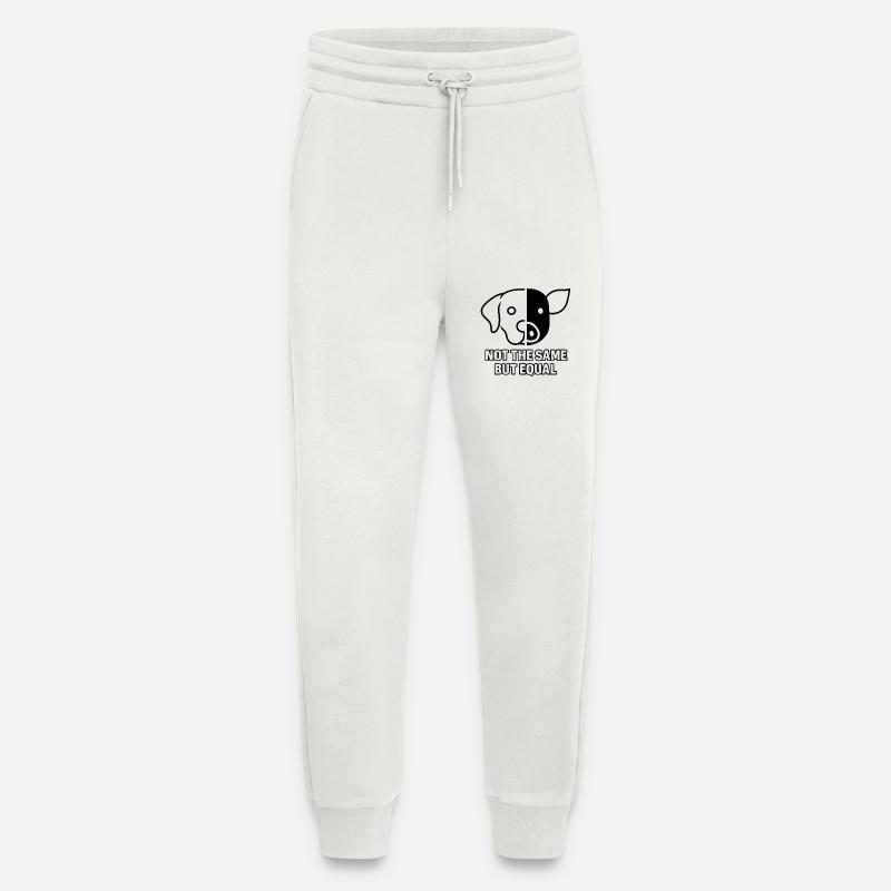 Hund_Schwein_Black - Jogginghose - made by SPREAD - OFF WHITE