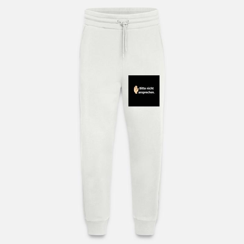 Bitte nicht ansprechen Grenzsignal - Jogginghose - made by SPREAD - OFF WHITE