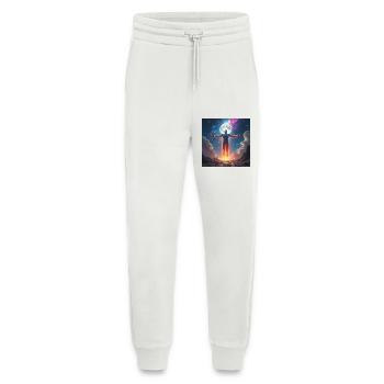 Moonfire Muscle Hero - Jogging Pants - made by SPREAD  - OFF WHITE - Front