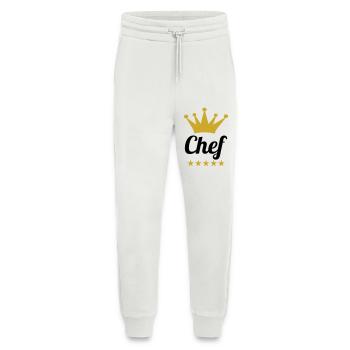 Chef Toque - Kitchen - Cook - Jogging Pants - made by SPREAD  - OFF WHITE - Front