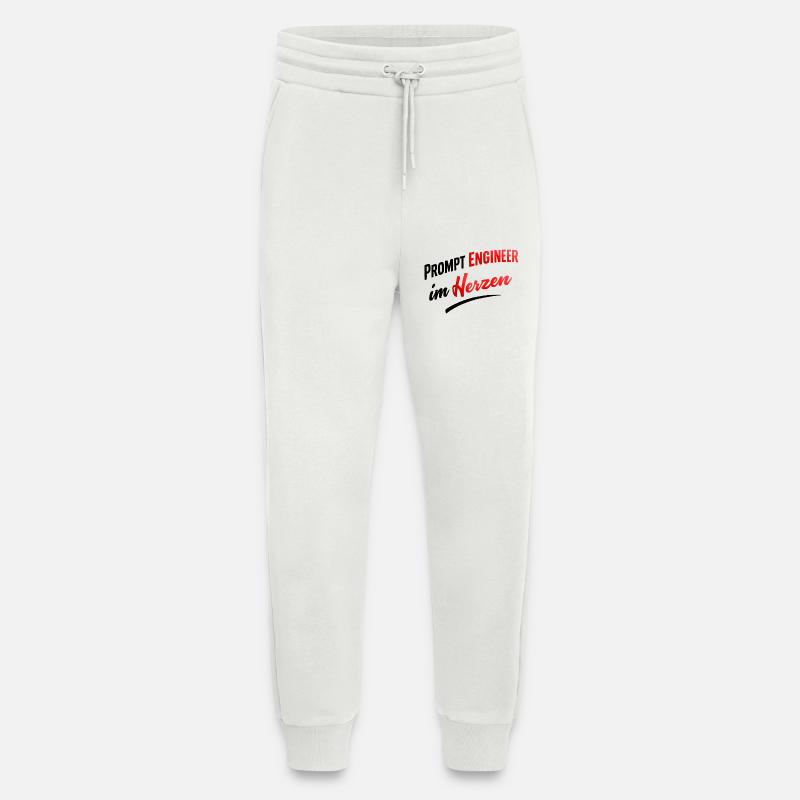 Prompt Engineer im Herzen  - Jogginghose - made by SPREAD - OFF WHITE