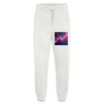 drapeaux_GB2 - Jogging Pants - made by SPREAD  - OFF WHITE - Front
